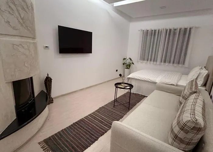 Ani With Fireplace شقة